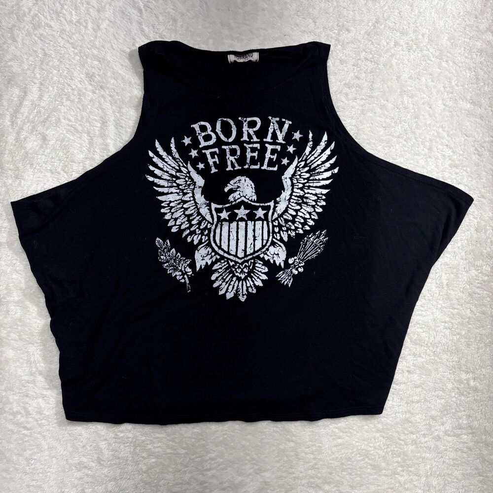 Women’s biker sleeveless top Born Free size medium